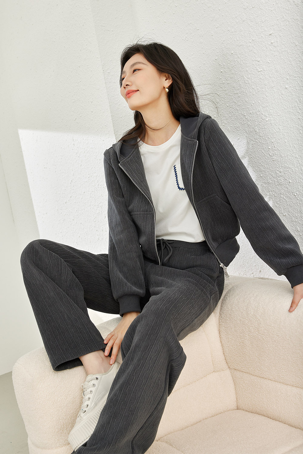 Thick Casual Two-Piece Set