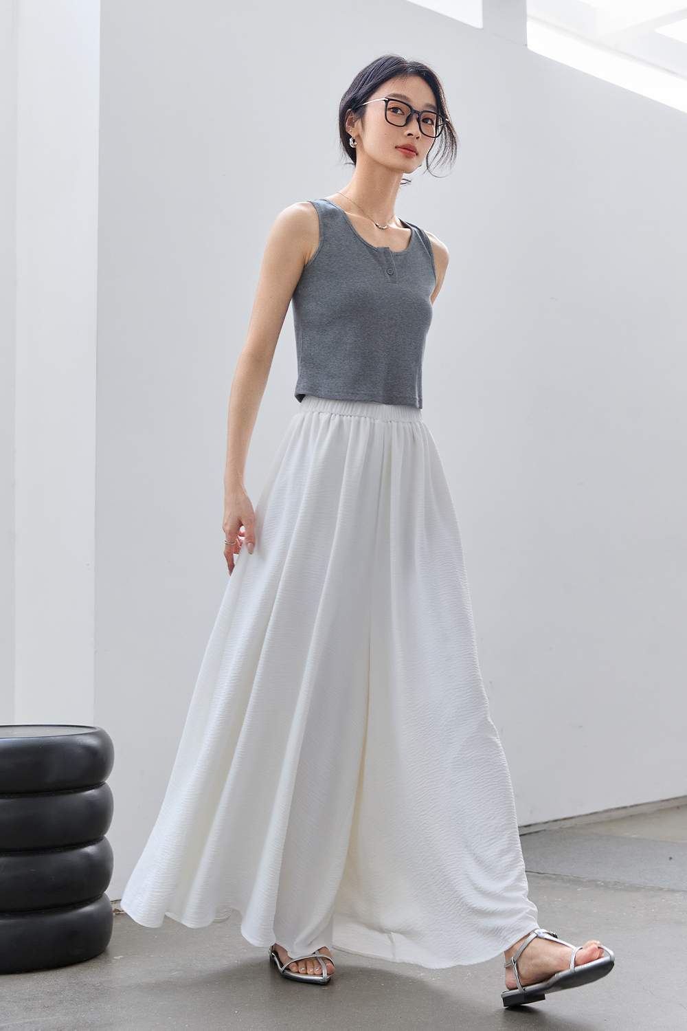 Elegant Long Skirt-VIMLYSTORE