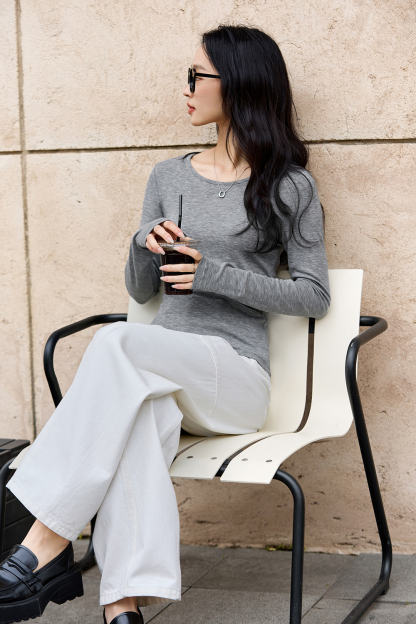 Basic Long - sleeved T-shirt