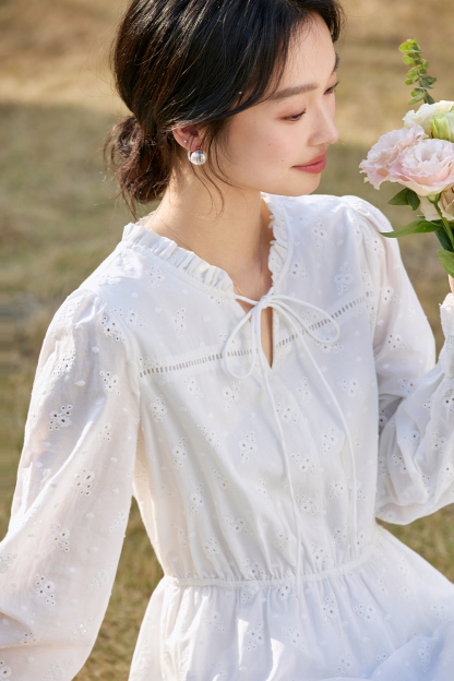Vacation Embroidered Dress