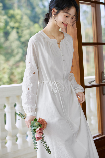 Bohemian Embroidered Dress