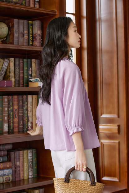 Romantic Ruffled Shirt