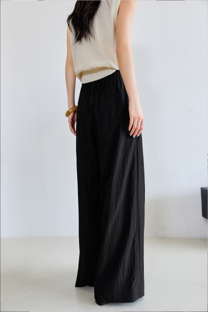 Loose Casual Wide-Leg Pants