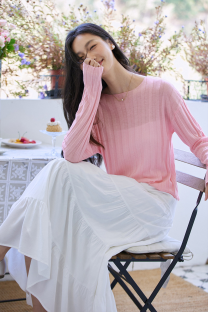 Fresh Ribbed Sweater