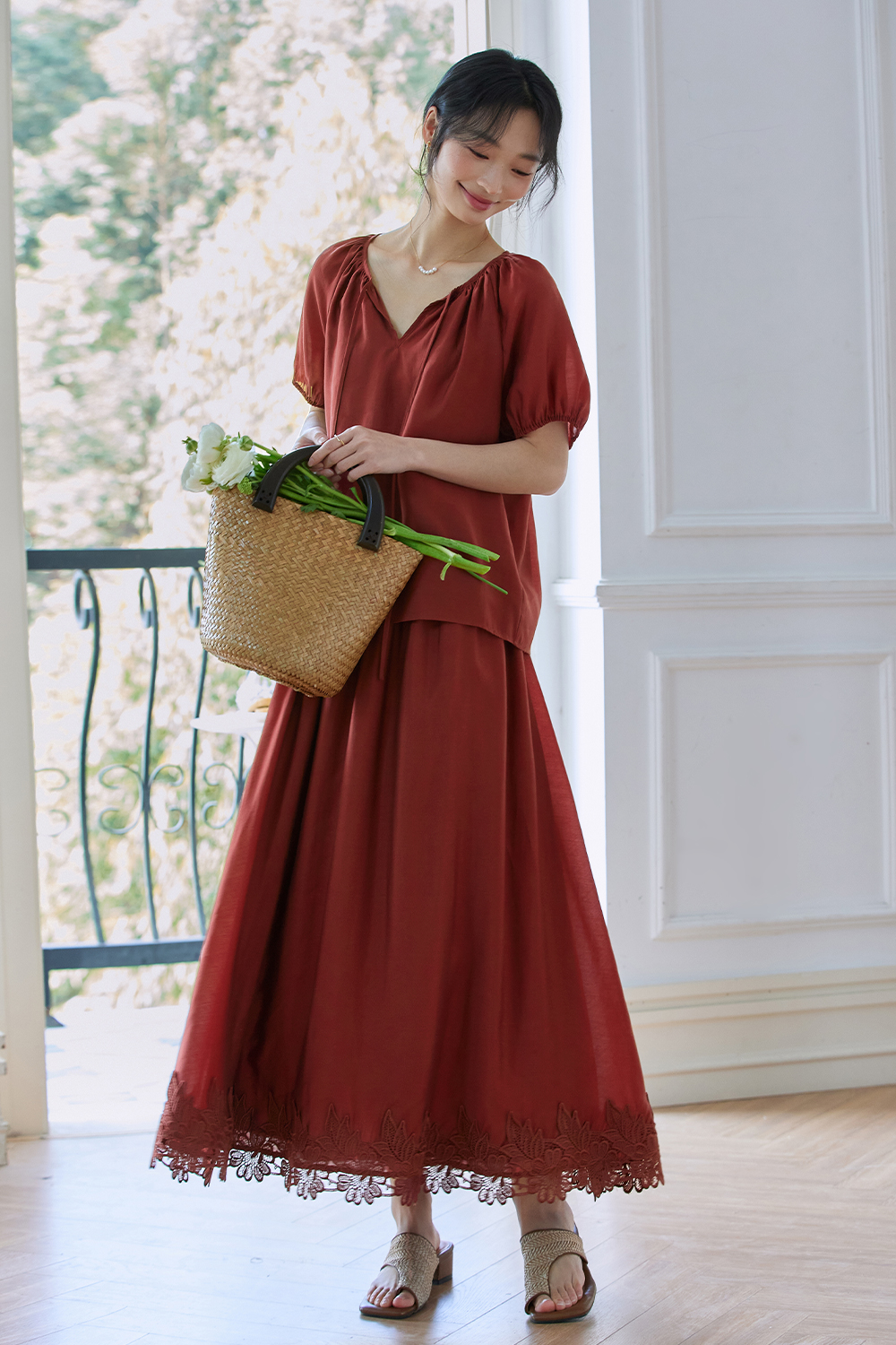 Pastoral Style Fairy Suit-VIMLYSTORE