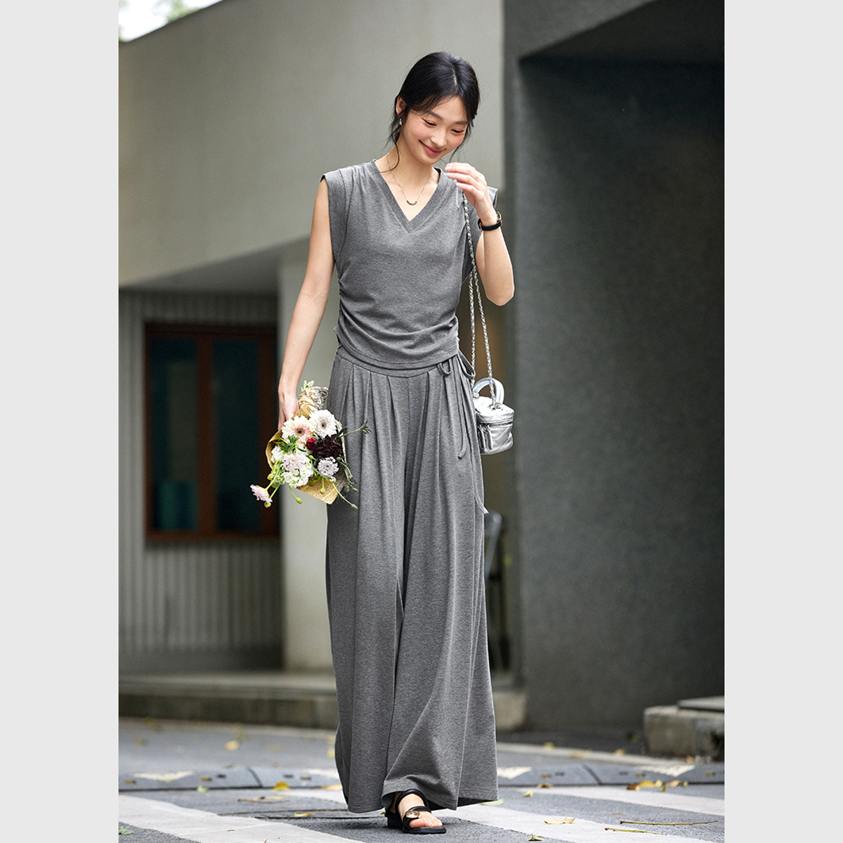 Gray Tone Comfortable Suit