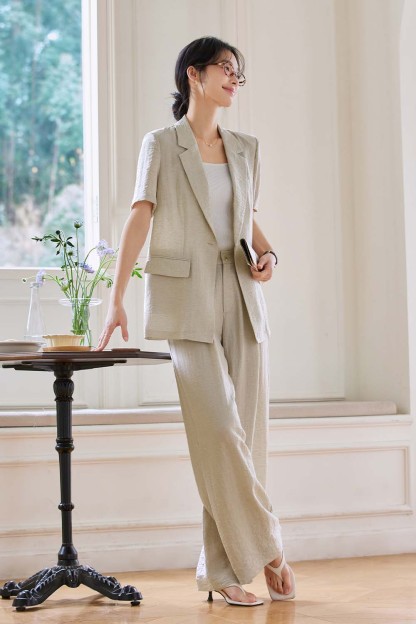 Casual Blazer Commuter Suit