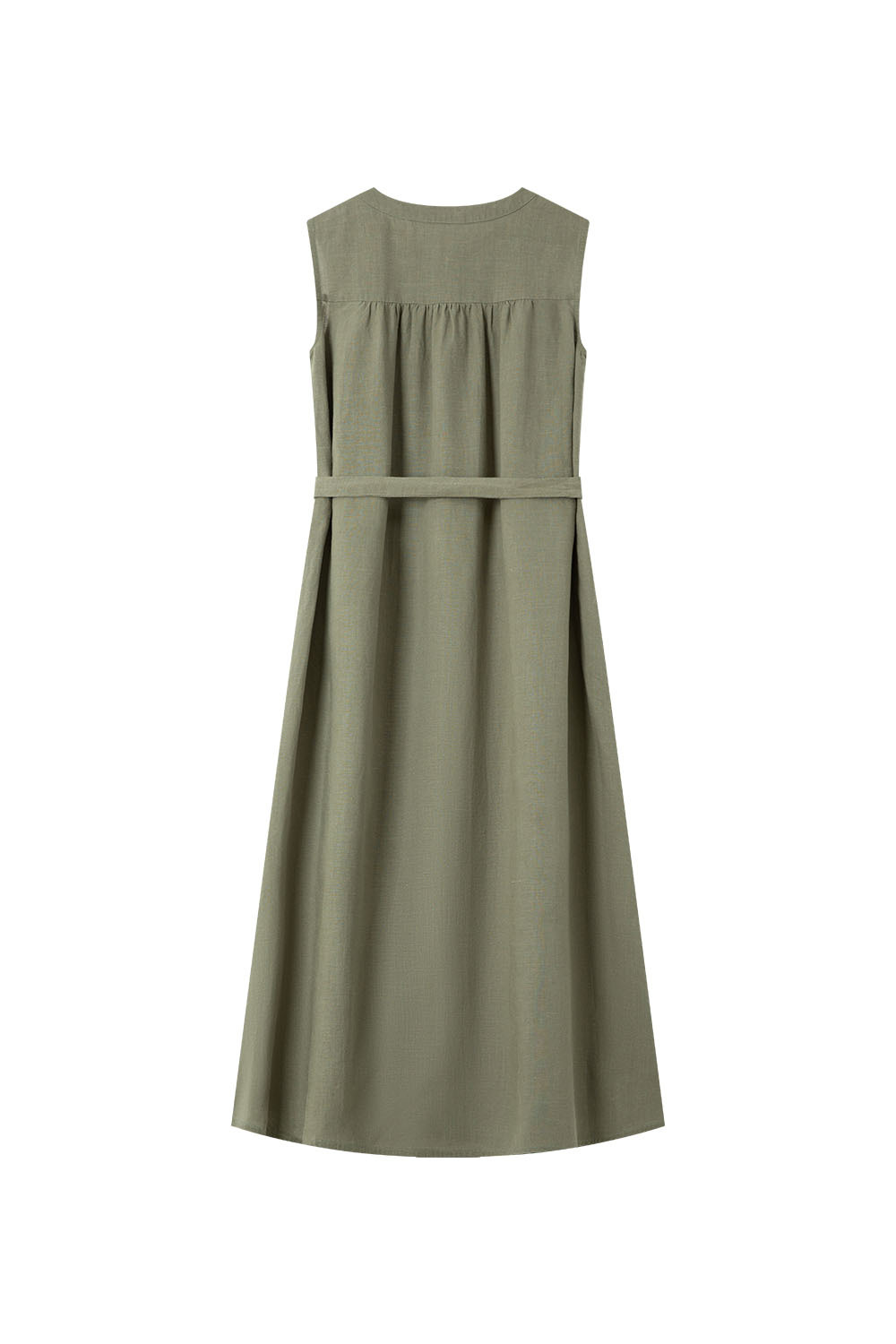 Lyocell Linen Blend Dress