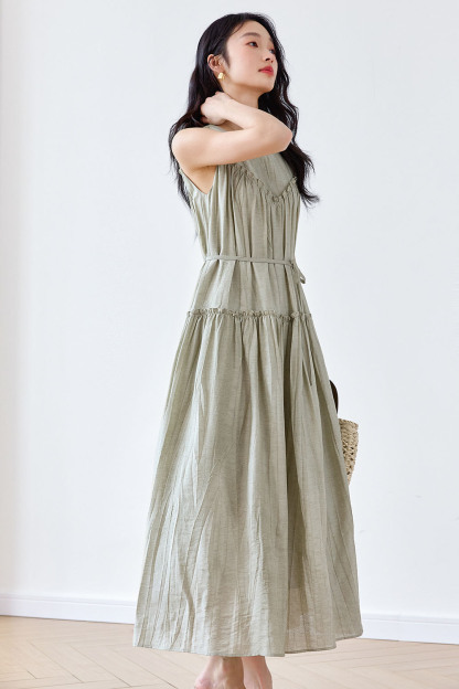 Ruffled Vintage Dress