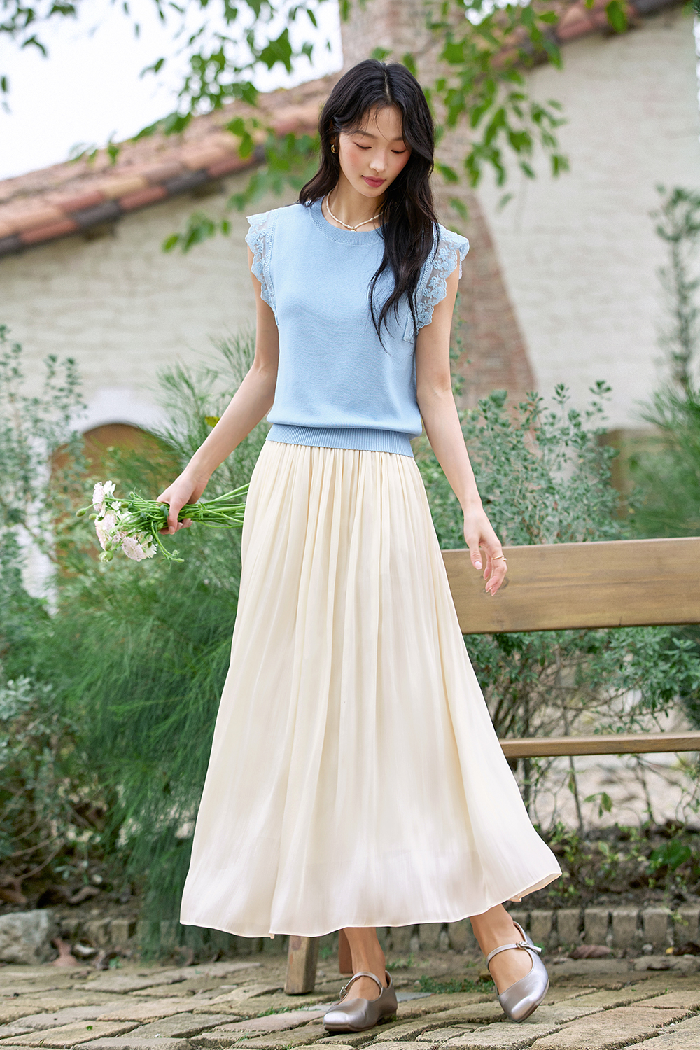 Lightweight And Flowing Loose Skirt-VIMLYSTORE