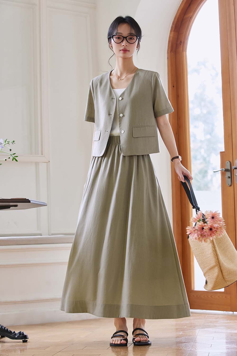 Elegant Casual Lyocell Suit