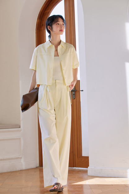 100% Cotton Soft And Elegant Suit-VIMLYSTORE