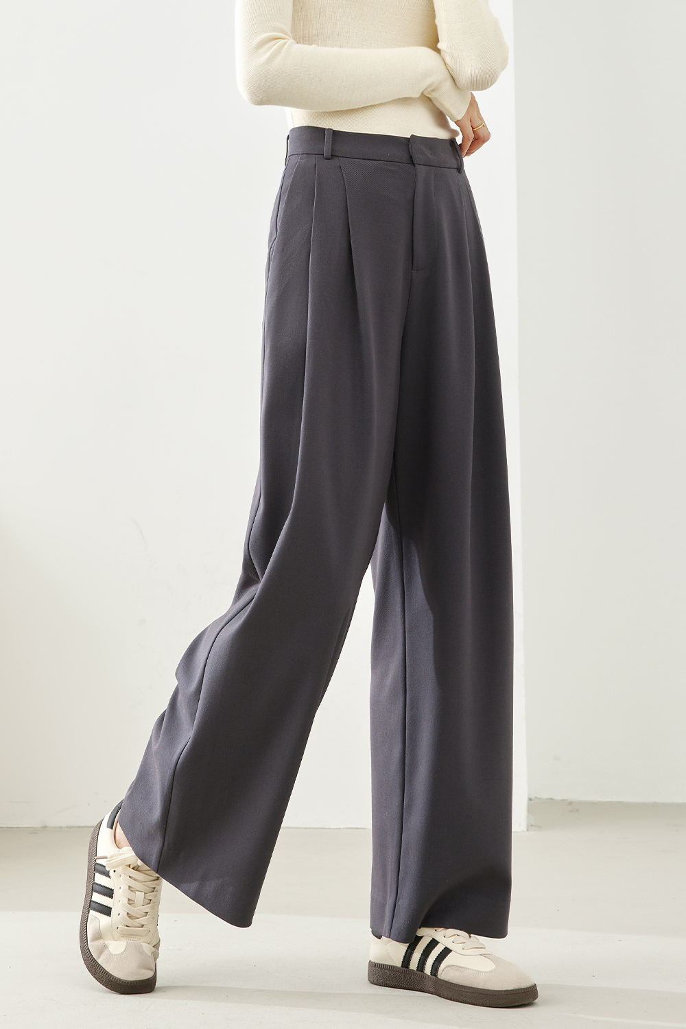 Autumn and winter suit pants-VIMLYSTORE