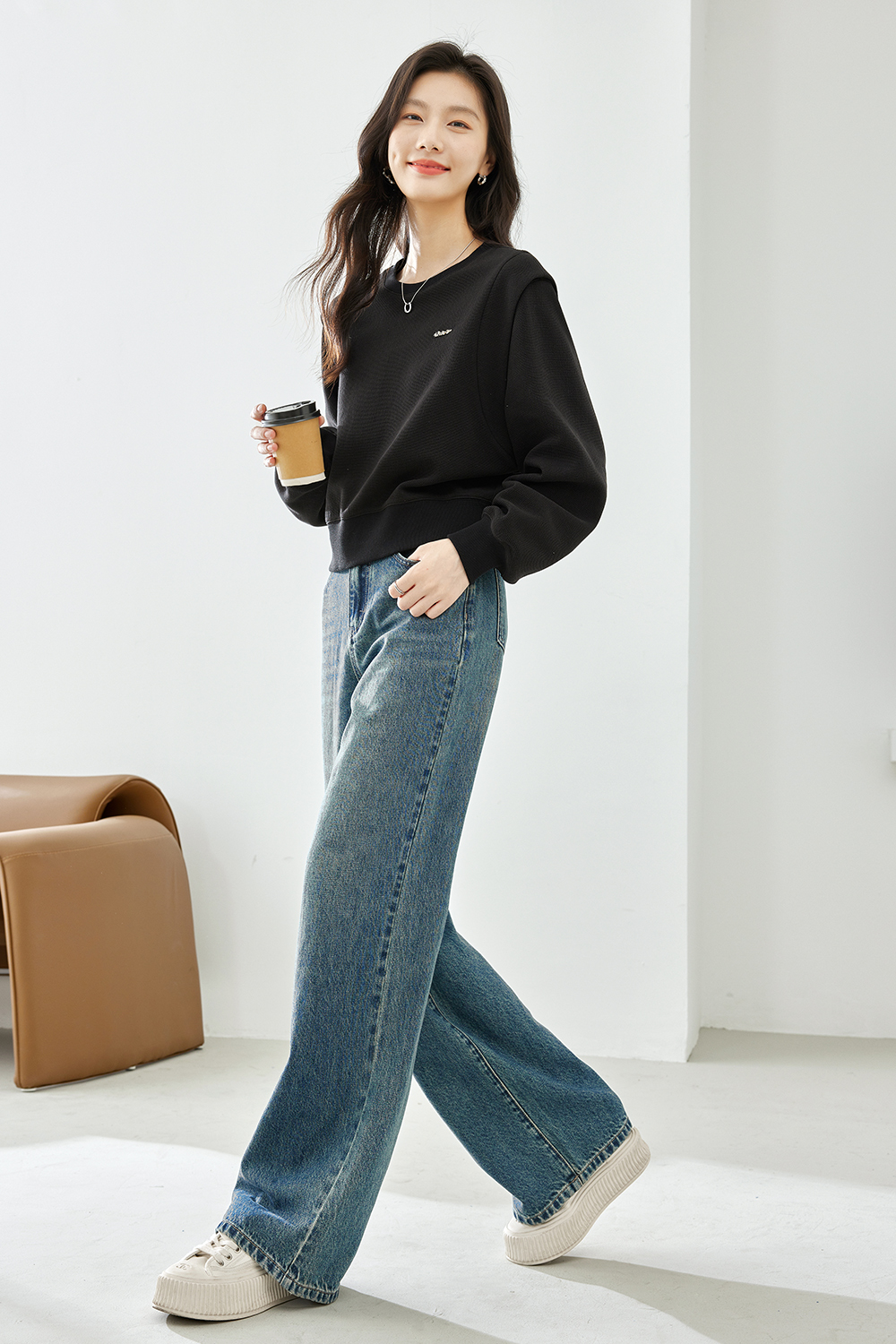 Solid color short tops-VIMLYSTORE