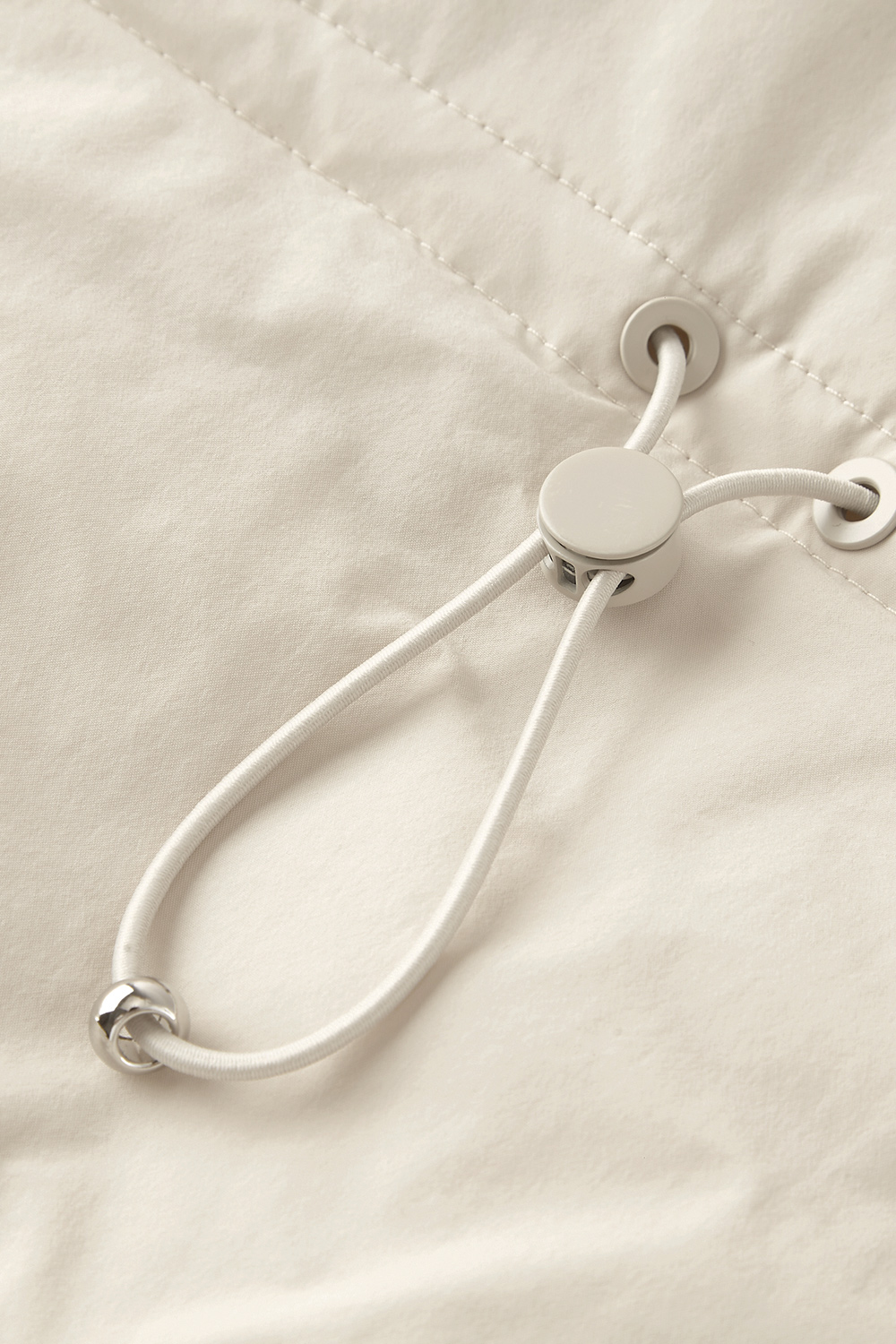 Fake two pieces patchwork down jacket