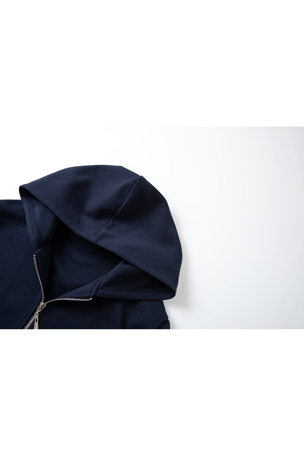 Zip-Front Hooded Cardigan Jacket-VIMLYSTORE