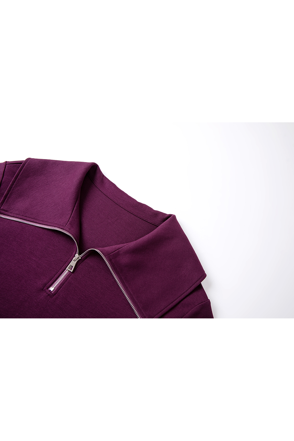 Temperament navy collar casual loose slim long sleeve sweater-VIMLYSTORE