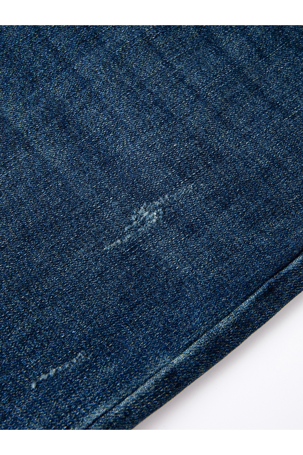 Retro denim blue slim jeans-VIMLYSTORE