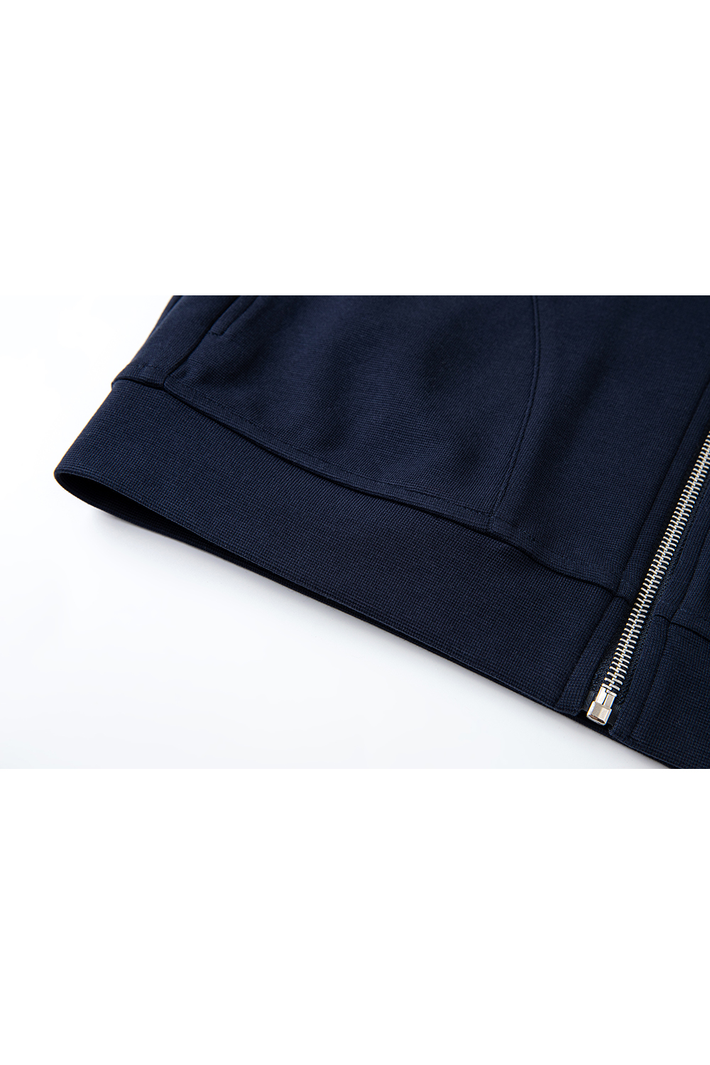 Zip-Front Hooded Cardigan Jacket-VIMLYSTORE