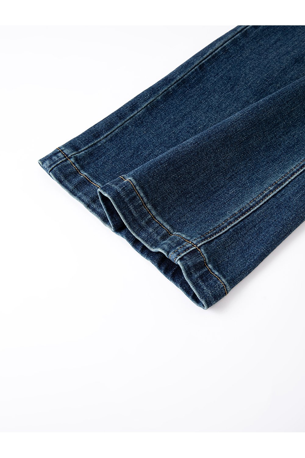 Retro denim blue slim jeans-VIMLYSTORE