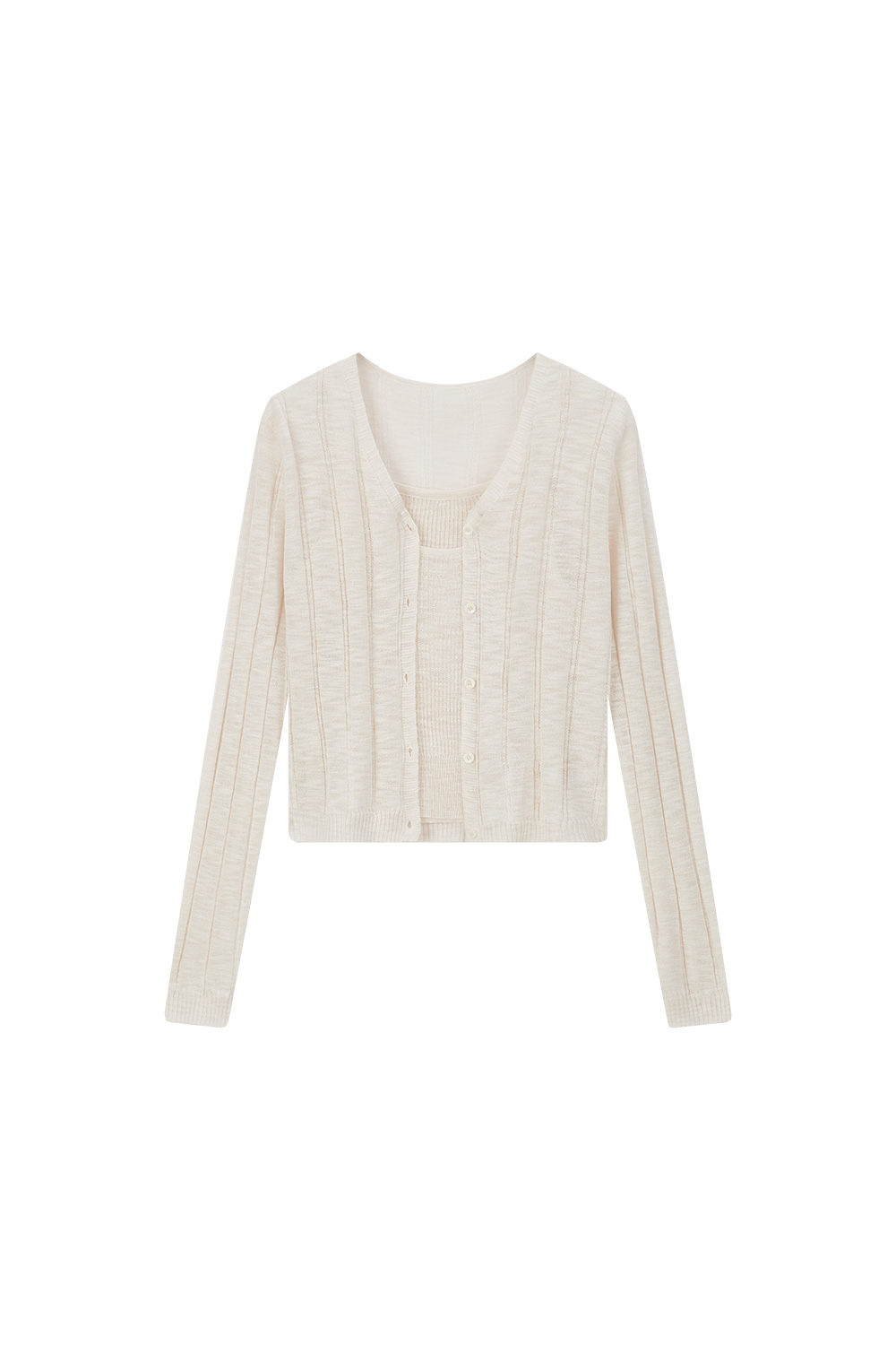 Lazy Style Knit Two-Piece Set