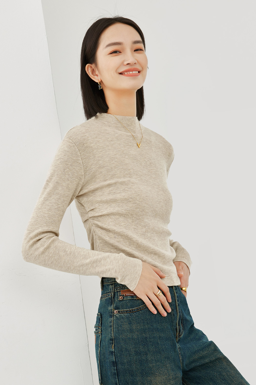 Half on sale turtleneck top