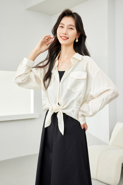 Tie-Hem Shirt