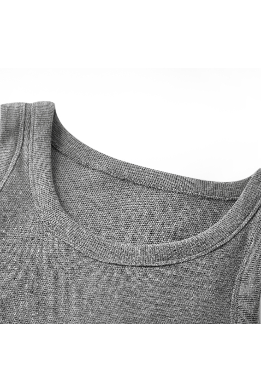 Crew Neck Knitted Vest