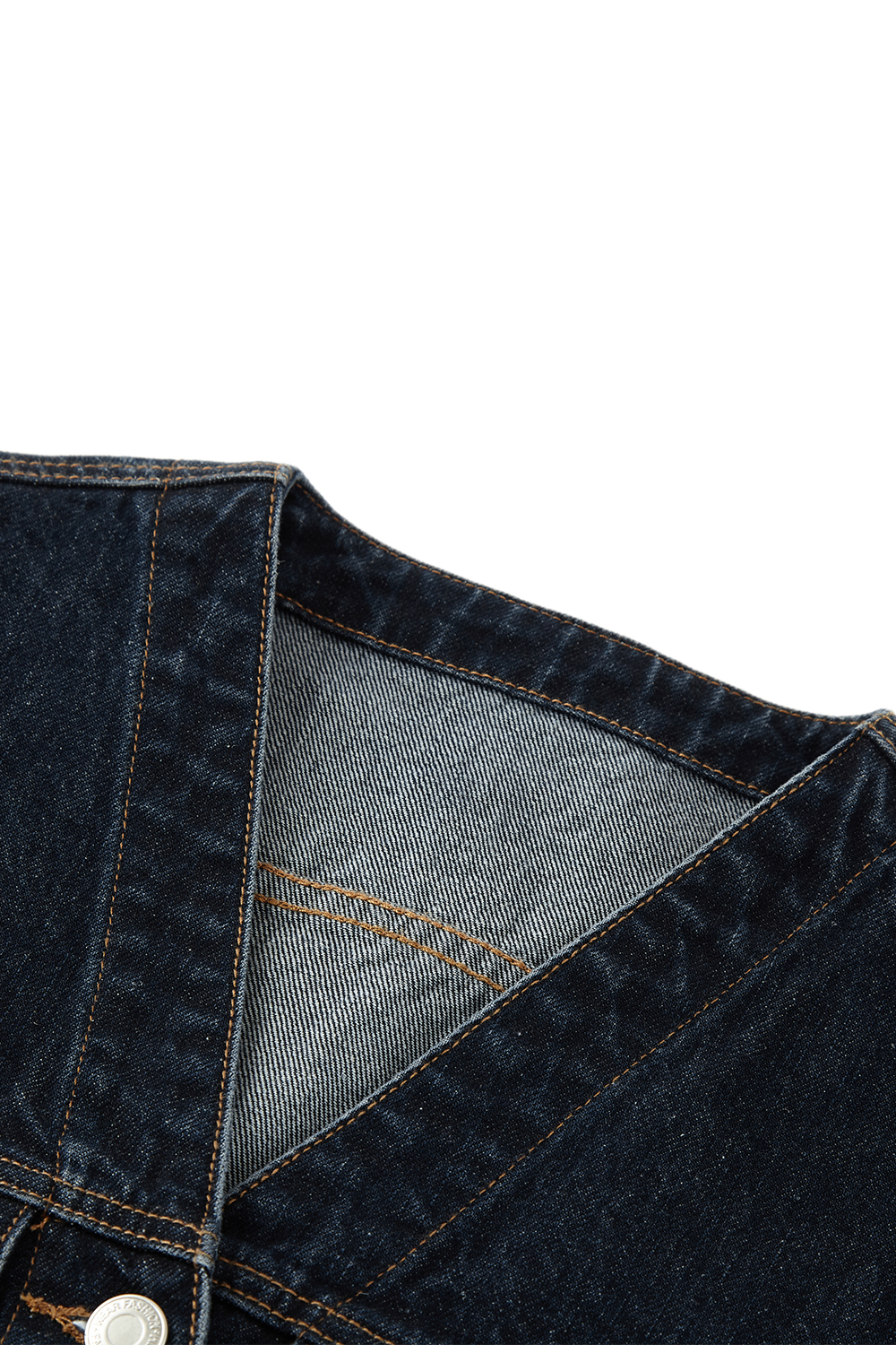 Casual Denim Short Jacket-VIMLYSTORE