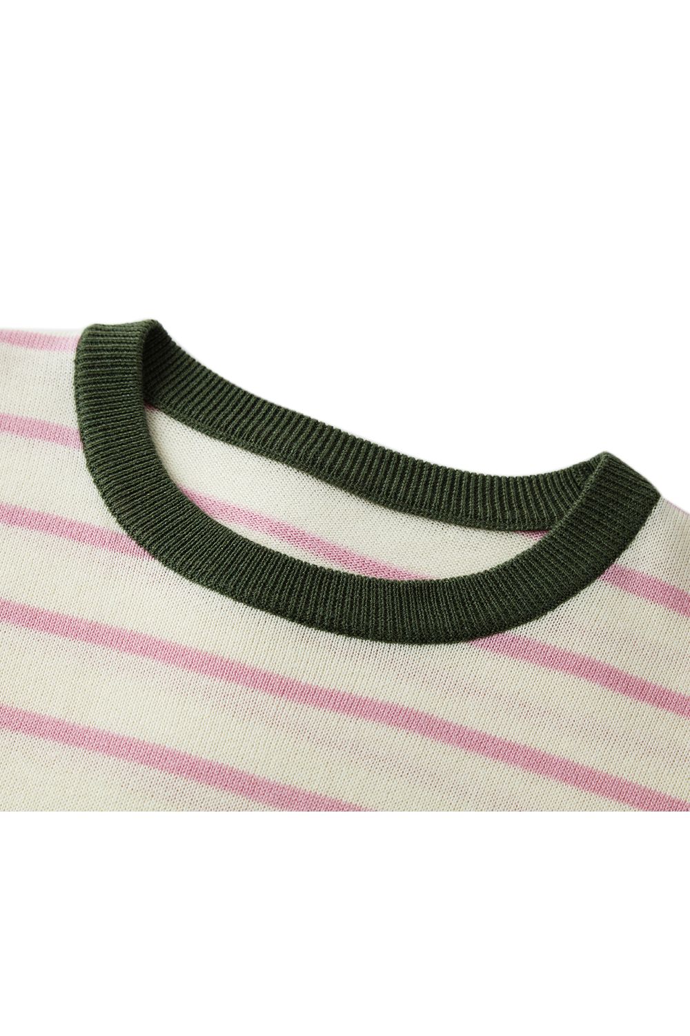 Fashionable Contrast Color Sweater