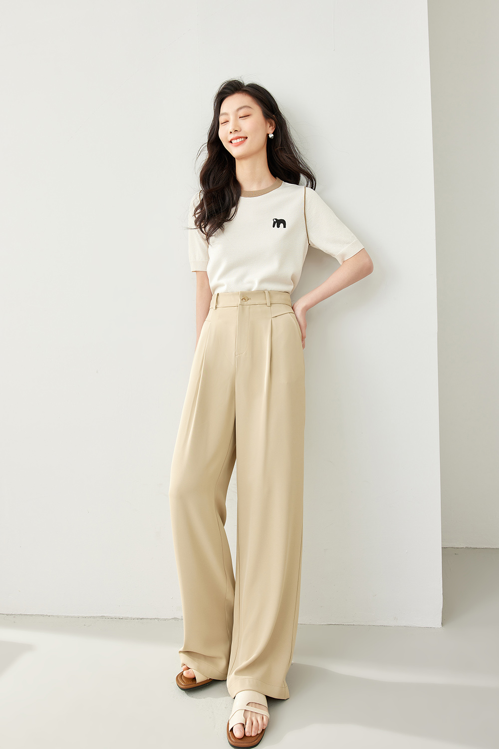 Baby Elephant Embroidered Sweater