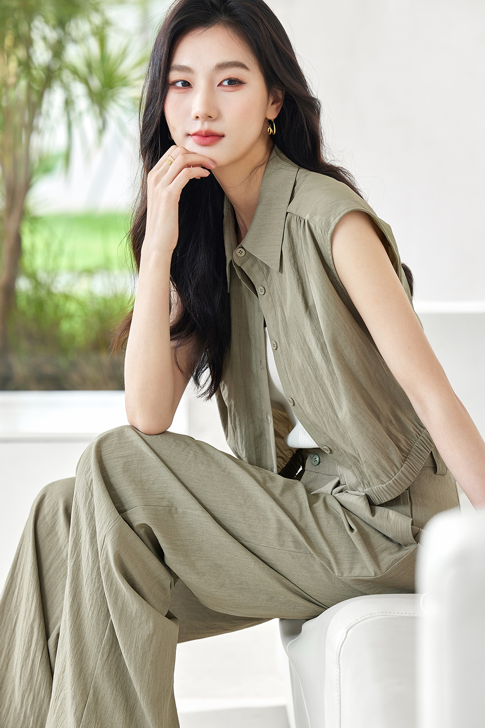 Elegant Lightweight Shirt Set