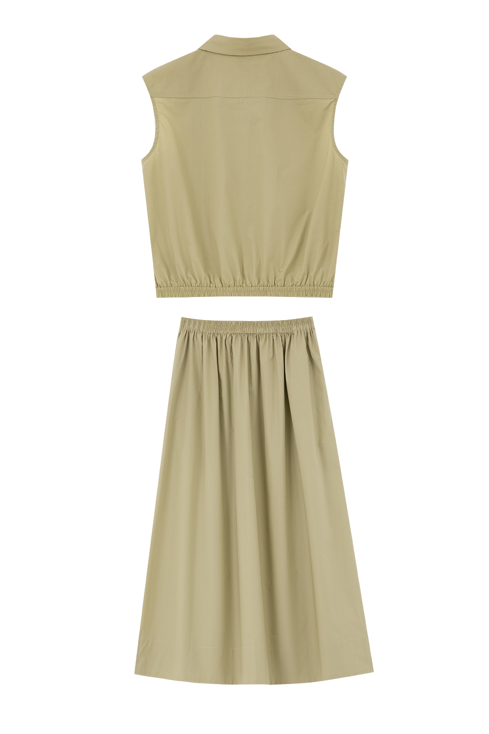Elegant Temperament Pure Cotton Suit