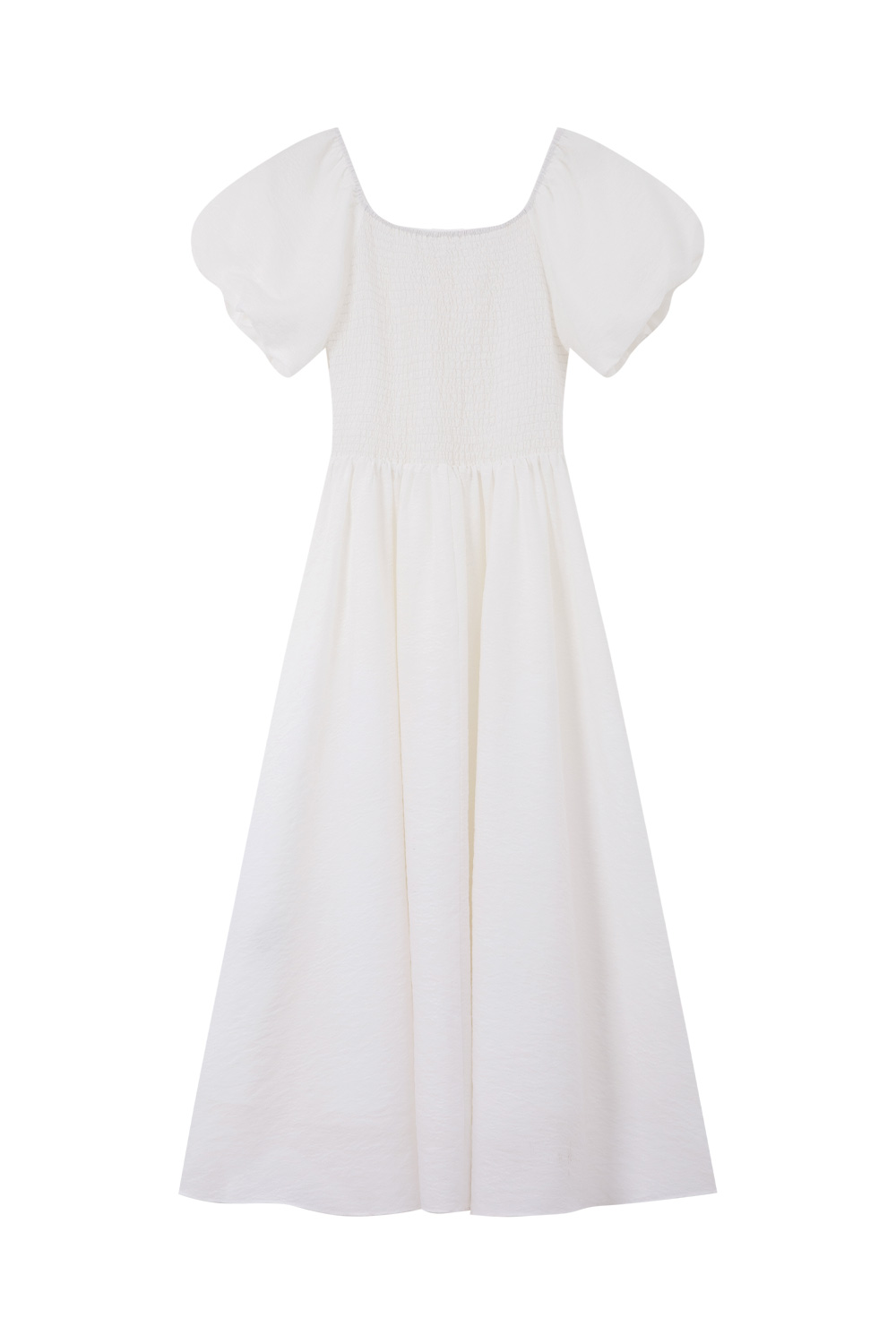 French Temperament Elegant Little White Dress