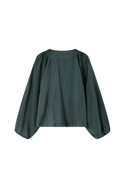 French Round Neck Lyocell Shirt