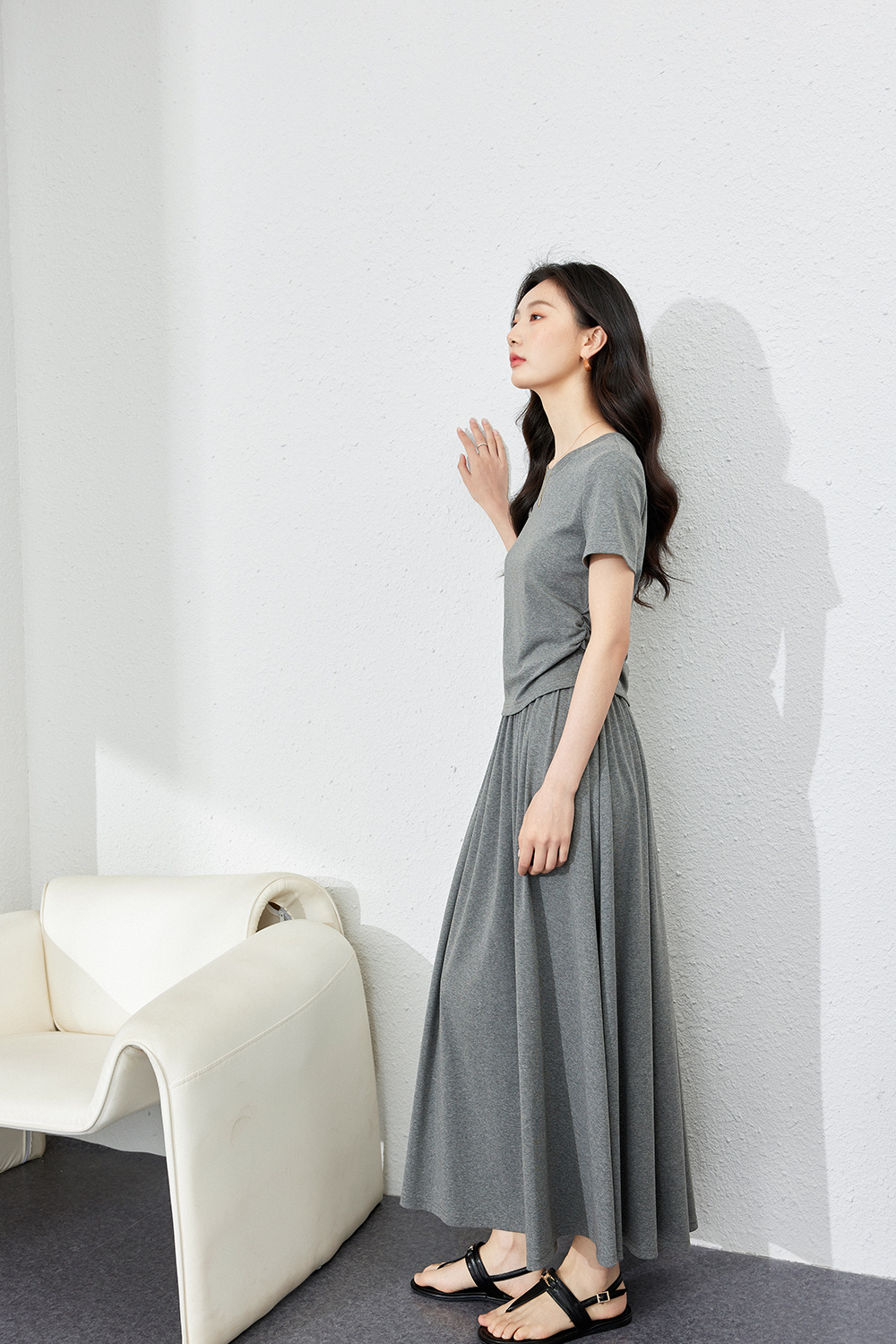 Simple Design High Cotton Suit