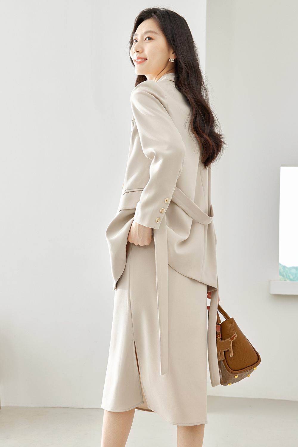 Blazer with strap set