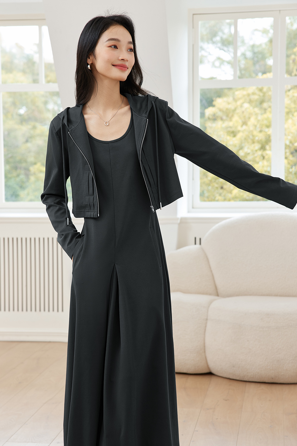 Fashionable Silhouette Casual Set