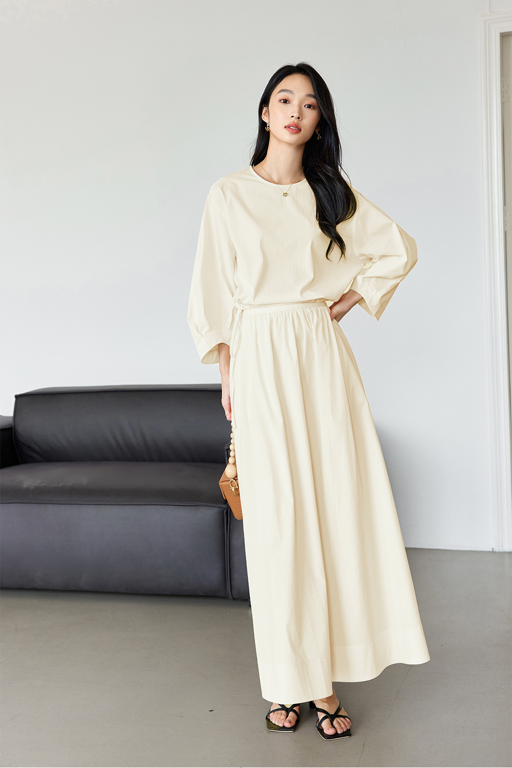 Solid Color Salt Style Two-Piece Set