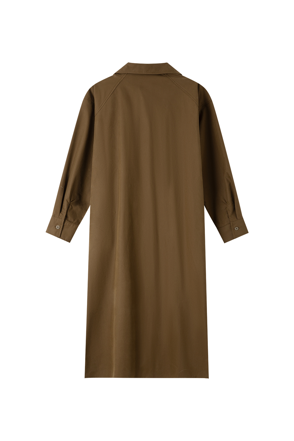 Literary Retro Shirt Dress