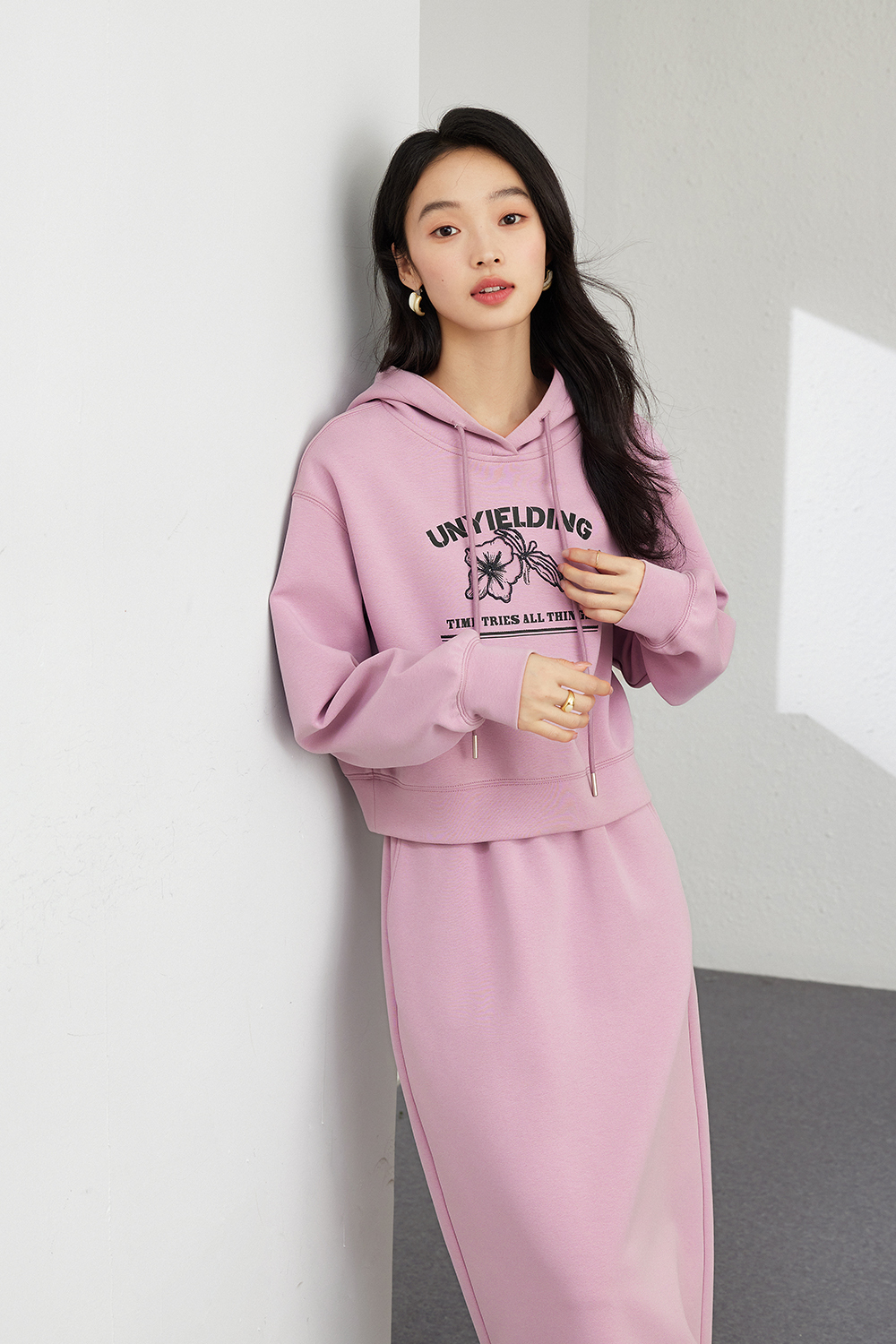 American Style Hooded Long-Sleeved Suit