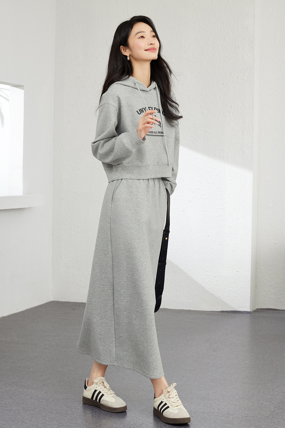 American Style Hooded Long-Sleeved Suit