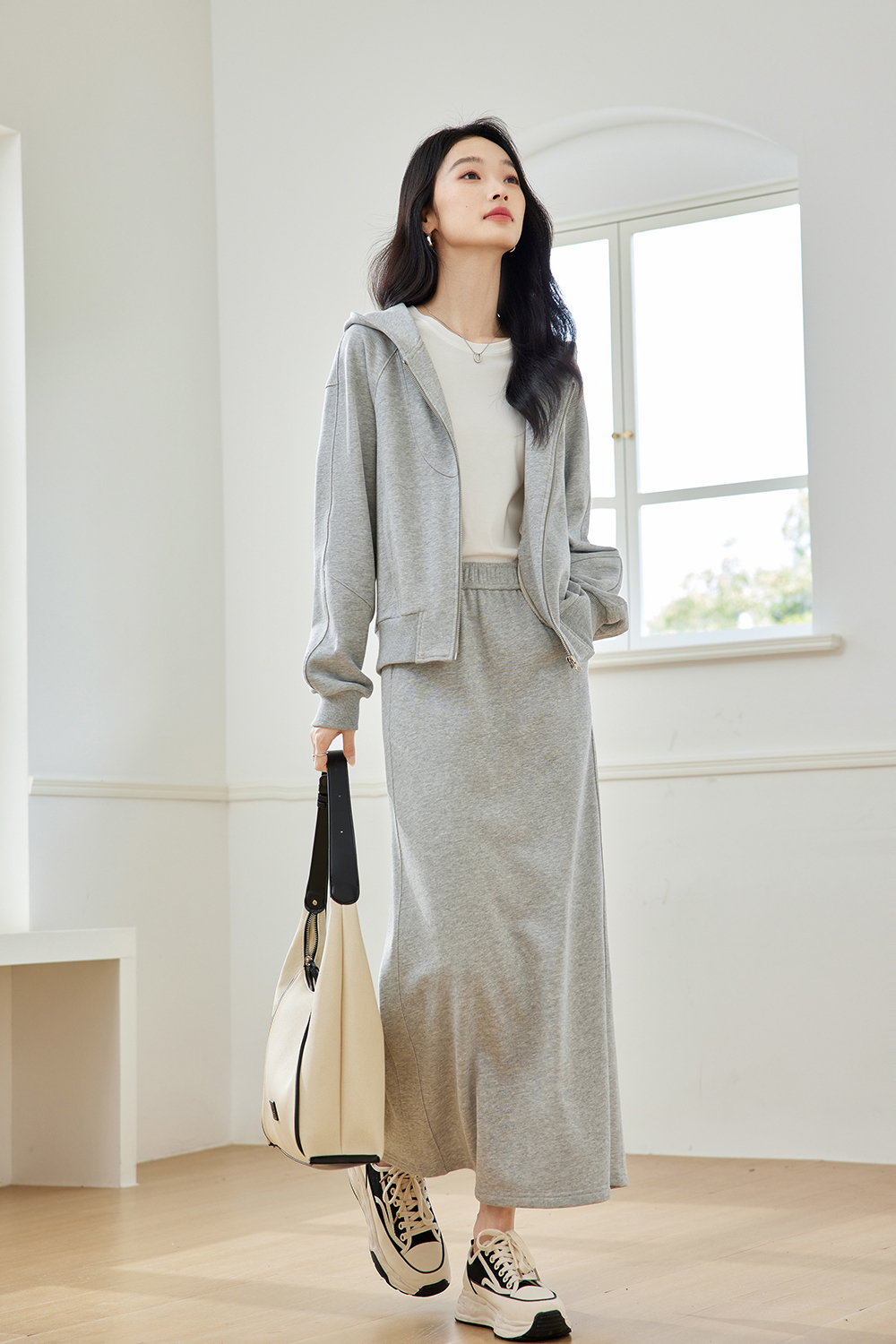 Pure cotton fashionable temperament suit