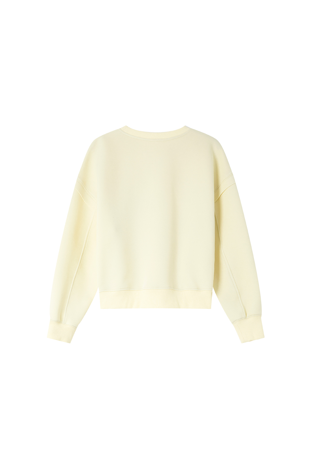 Heart Patch Embroidery Sweatshirt