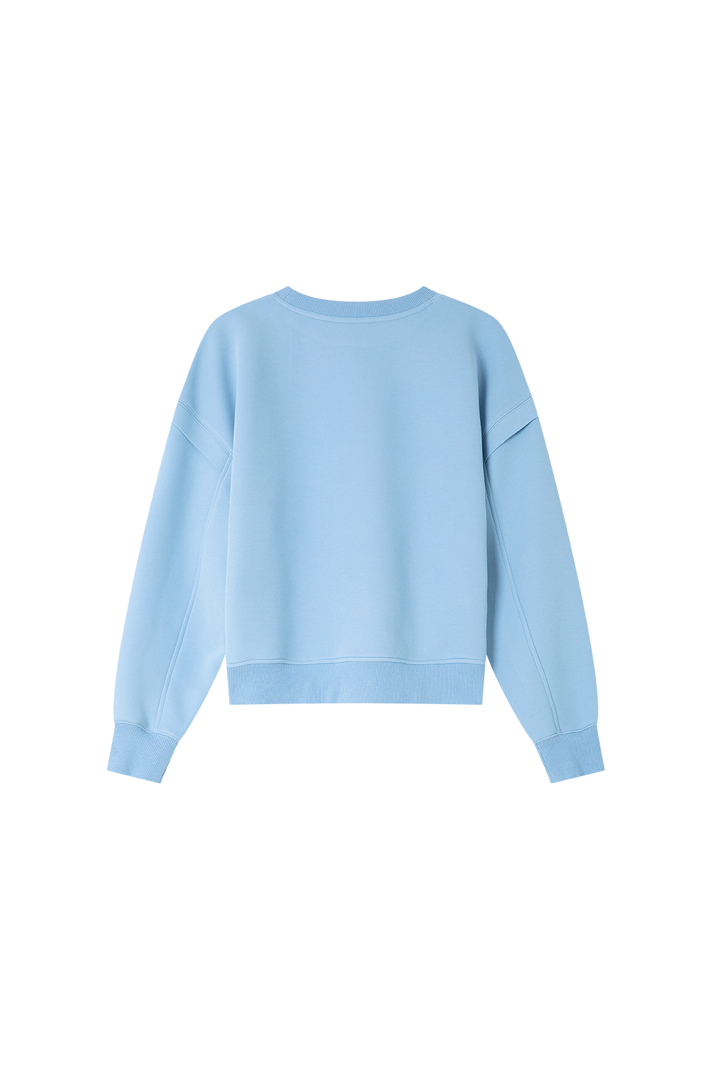 Heart Patch Embroidery Sweatshirt