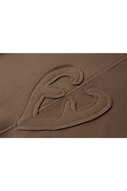 Heart Patch Embroidery Sweatshirt