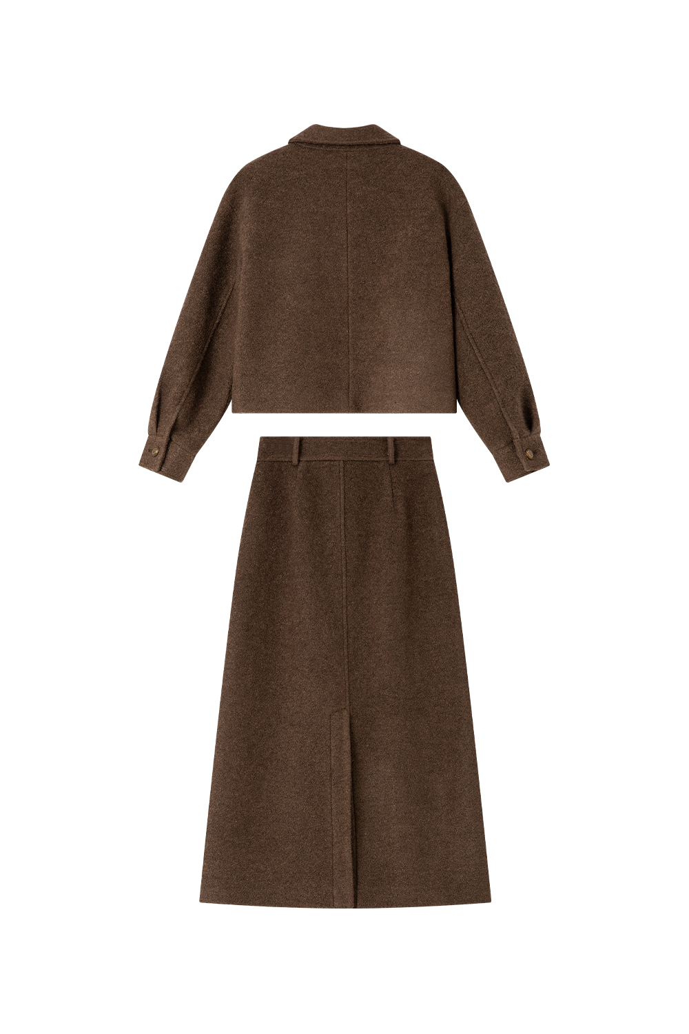 Wool Blend Thickened Casual Suit
