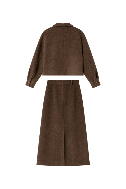 Wool Blend Thickened Casual Suit