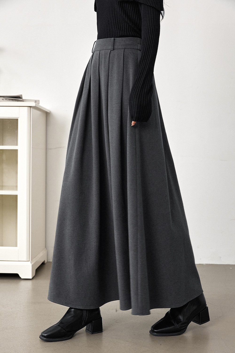 Elegant Pleated  Skirt-VIMLYSTORE