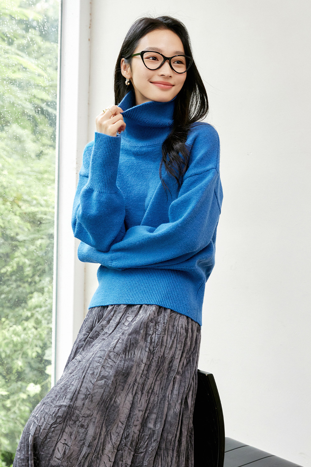 Lazystyle Warm Knitted Sweater-VIMLYSTORE